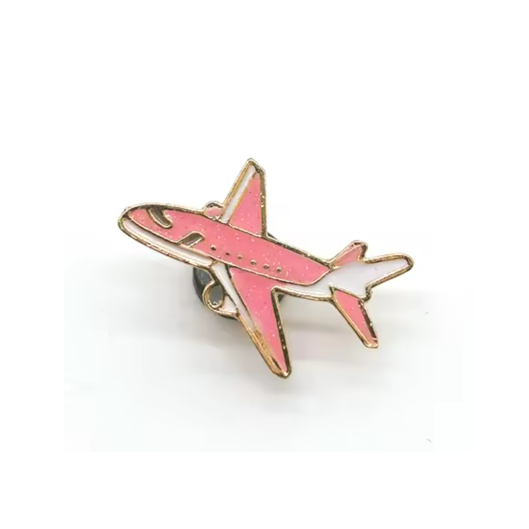 PIN - Avión Rosado