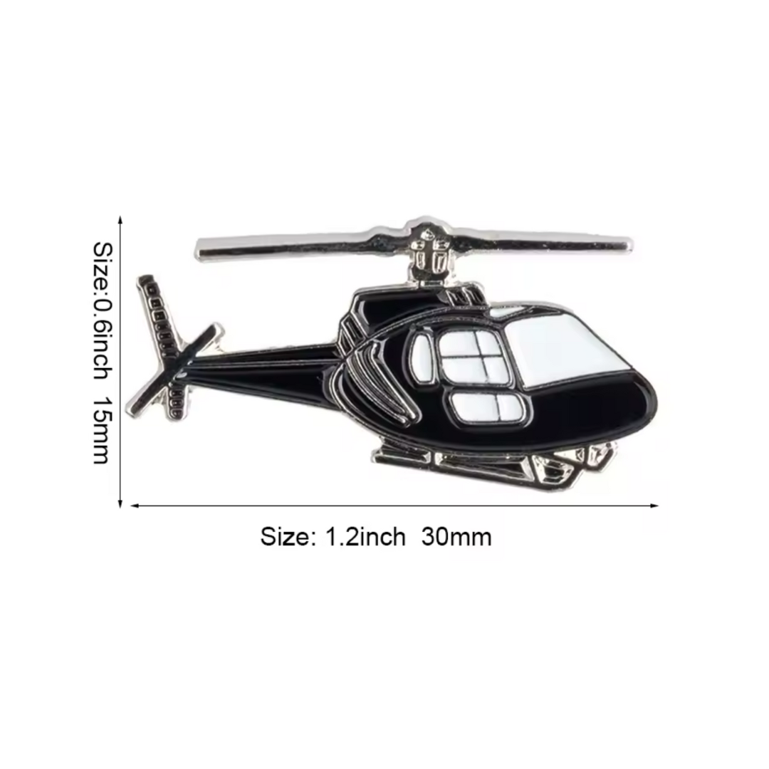 PIN - Helicóptero Negro