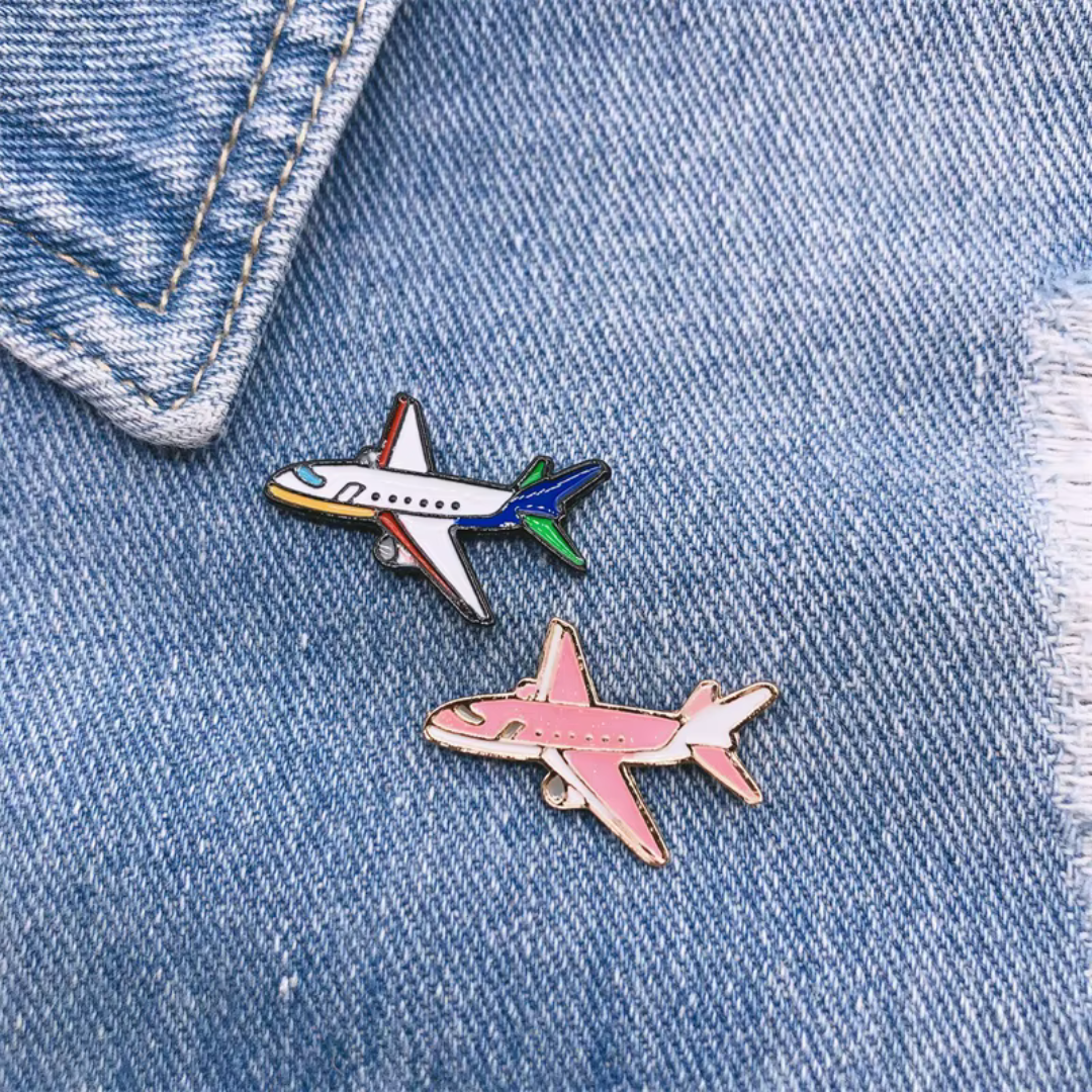 PIN - Avión Rosado