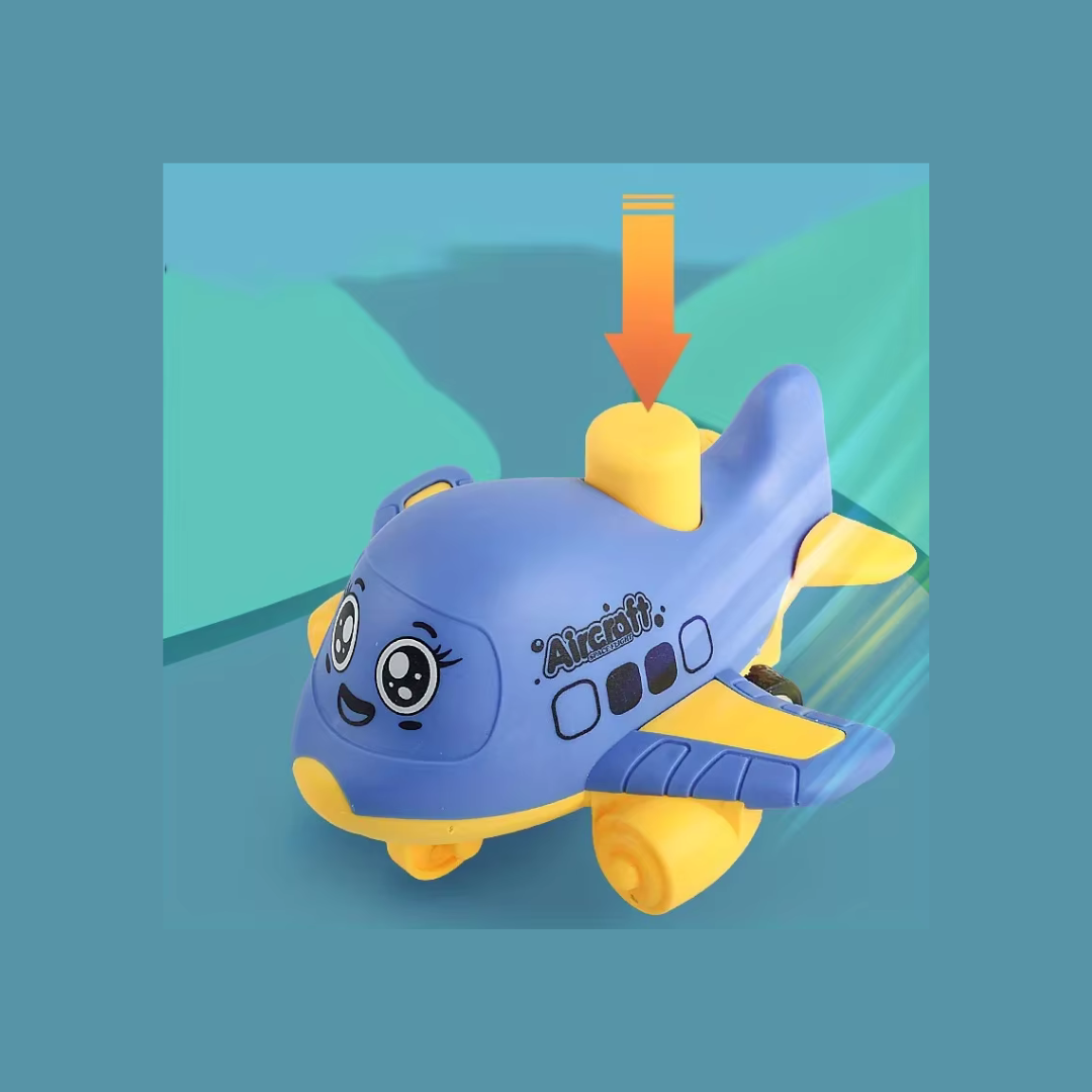 TOY - Avión Automático Azul