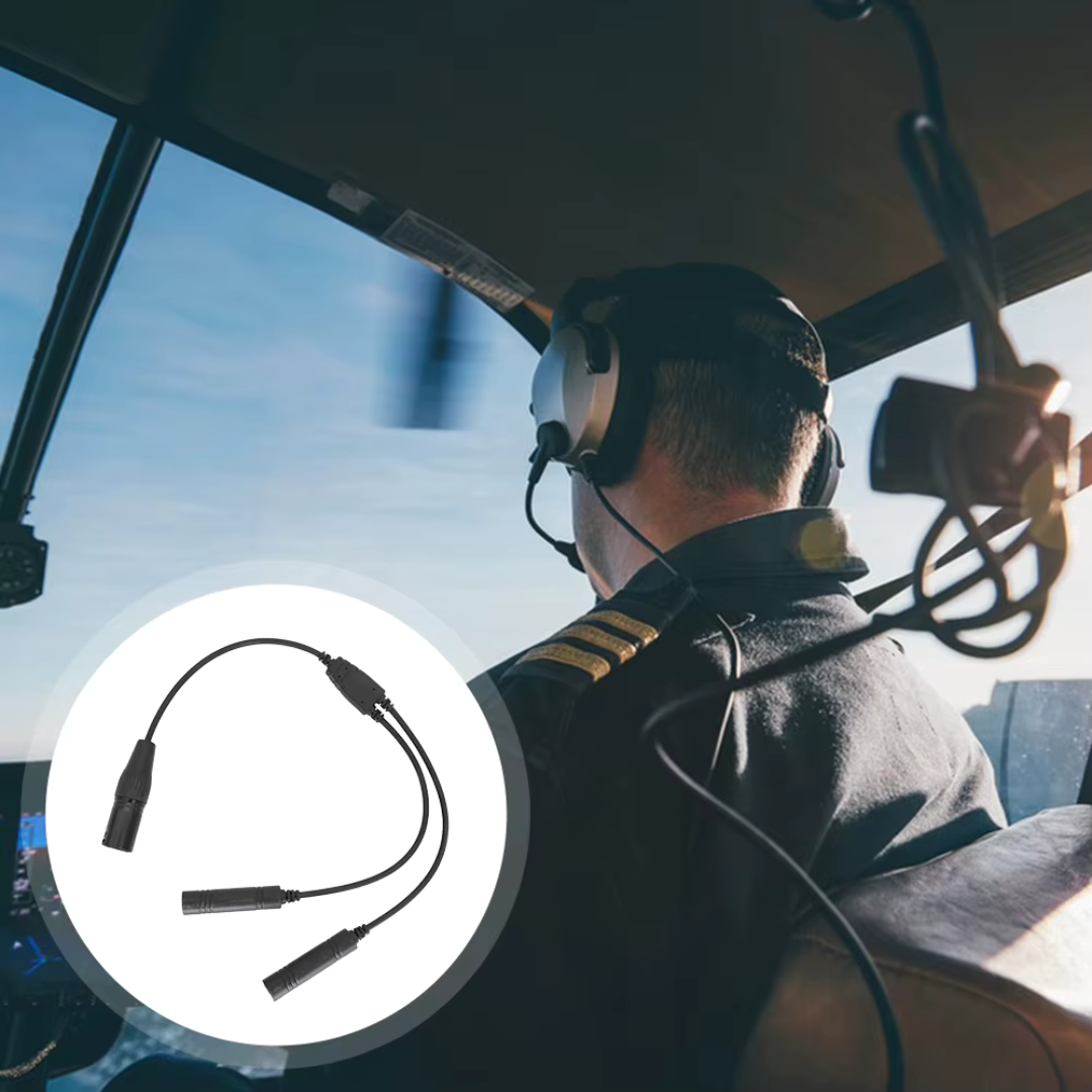 HEADSET - Adaptador XLR Airbus
