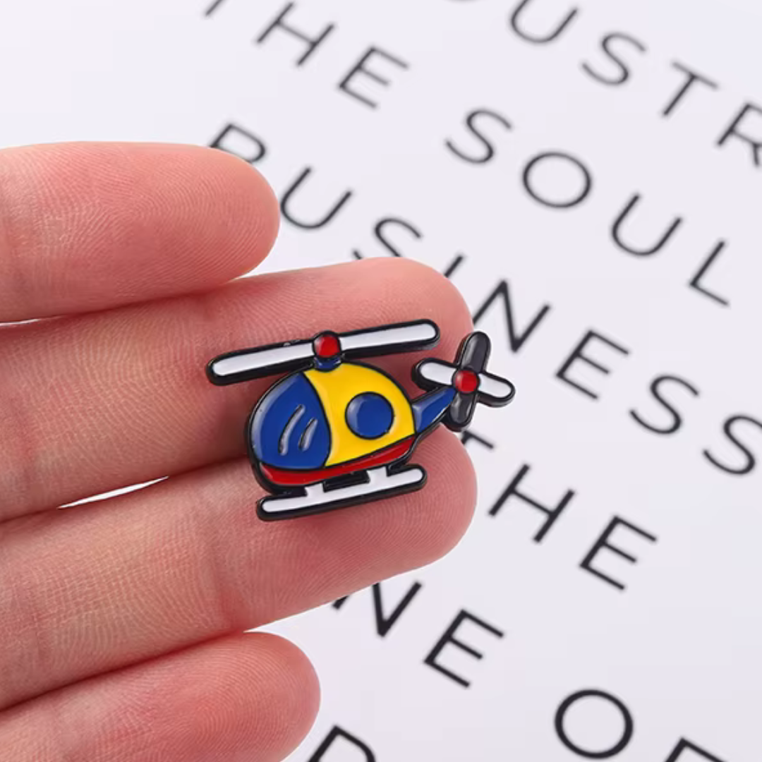 PIN - Helicóptero Colores