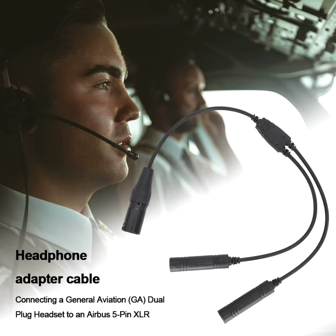 HEADSET - Adaptador XLR Airbus