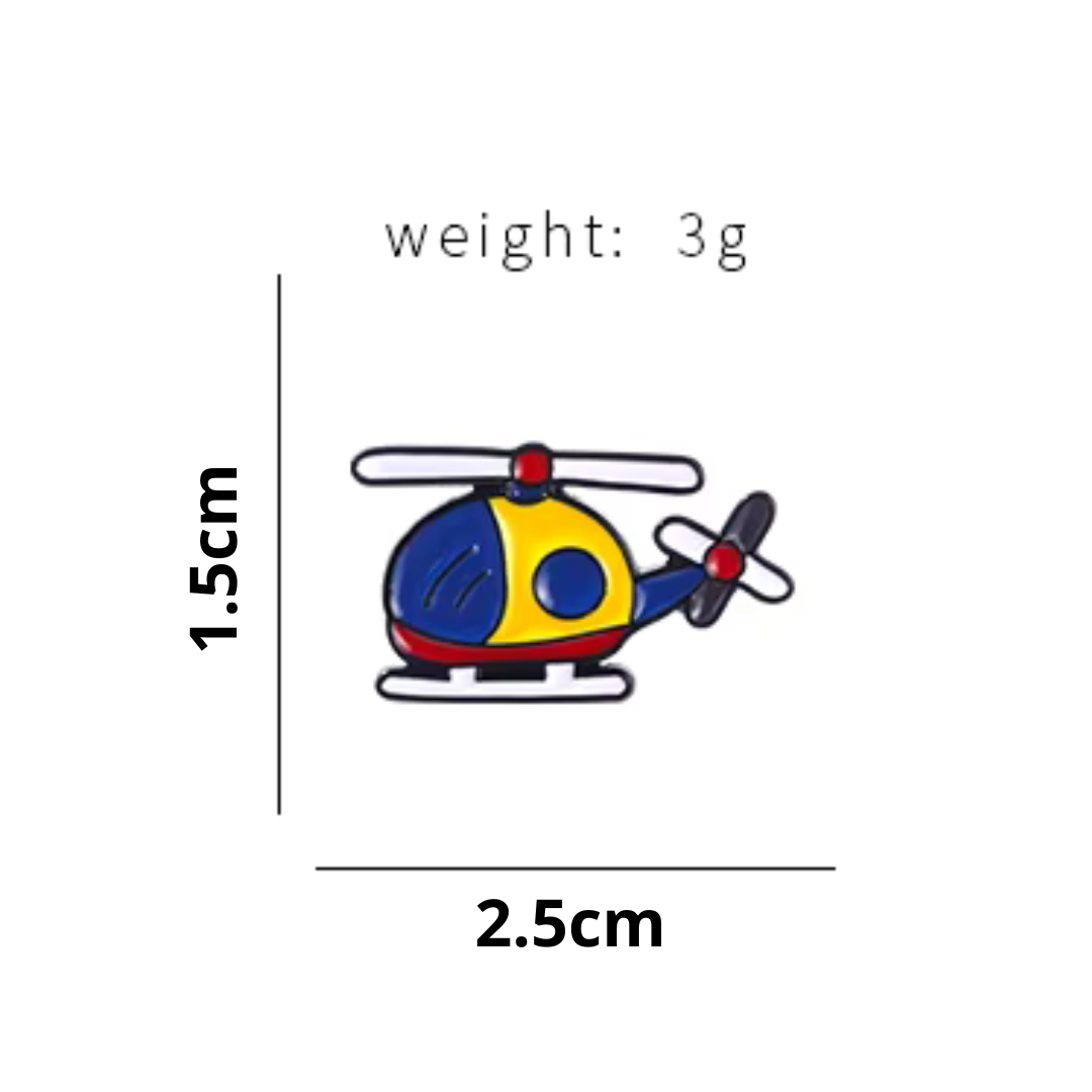 PIN - Helicóptero Colores