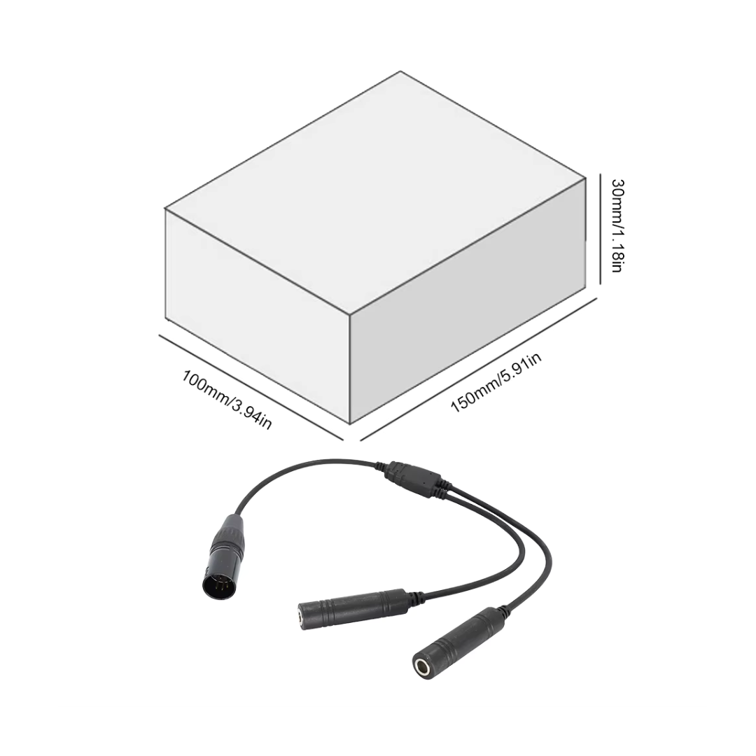 HEADSET - Adaptador XLR Airbus