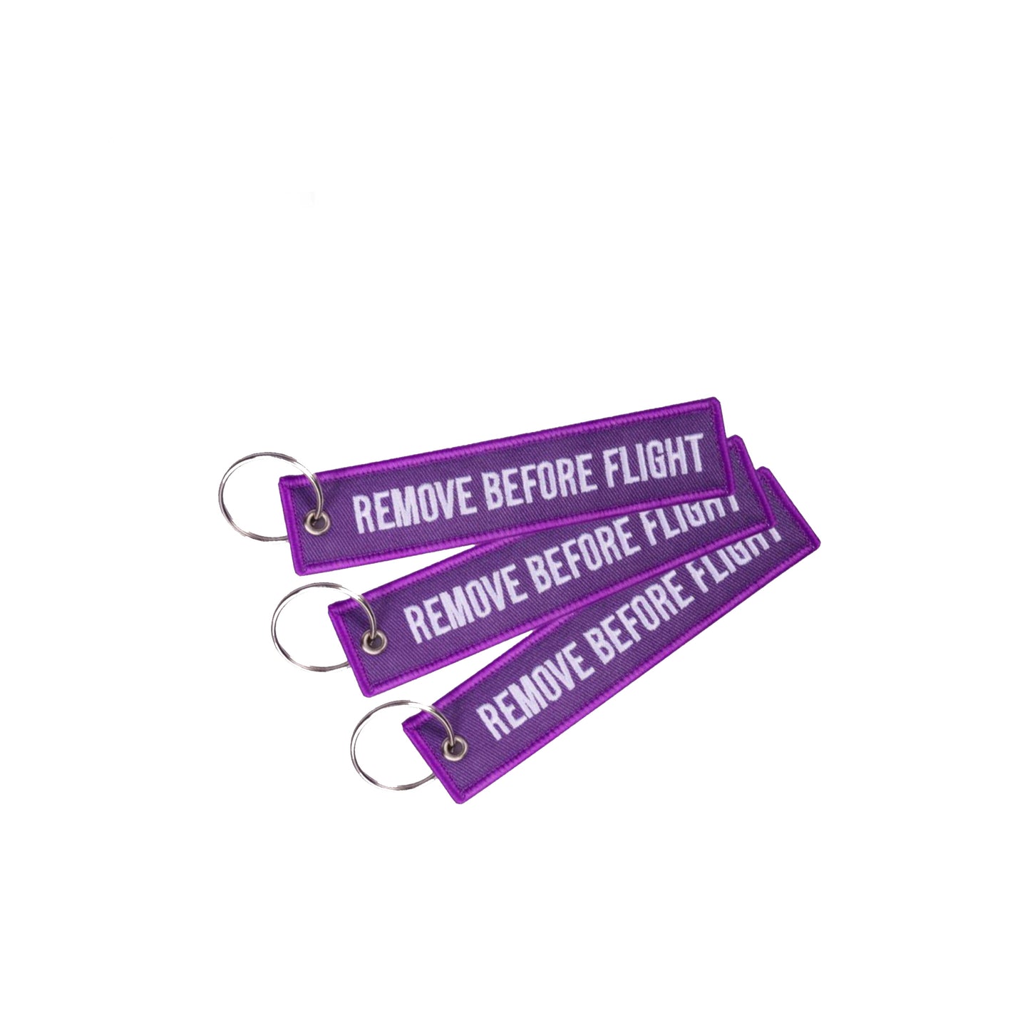 KEYCHAIN - Remove before flight Purple