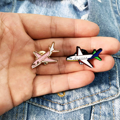 PIN - Avión Rosado
