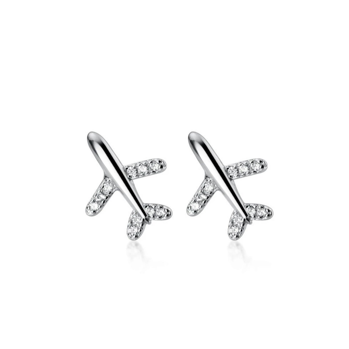 JEWERLY - Aretes Mini Avión