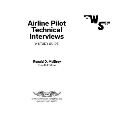 BOOK - ASA Libro Airline Pilot Technical Interviews (2022)